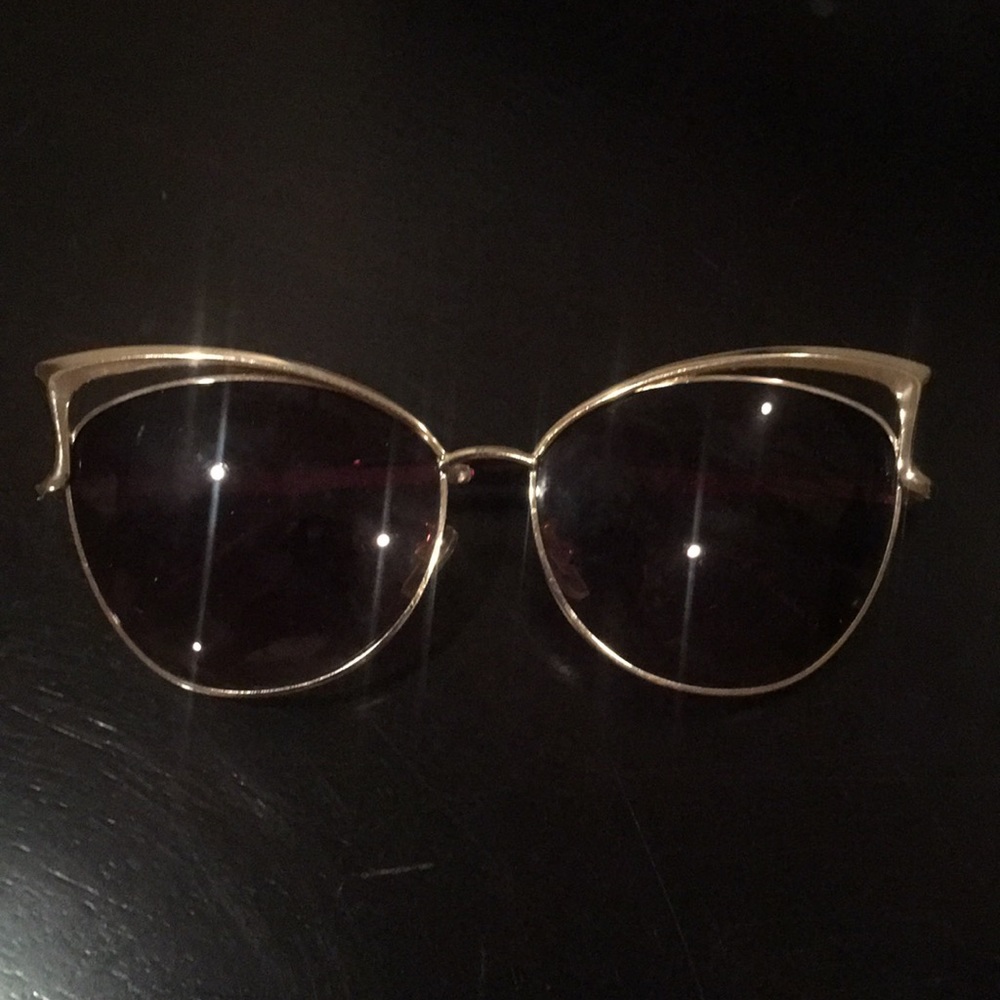 Gold Lolita sunnies